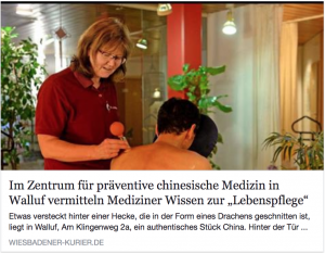 Gesundheitsprävention im Zentrum: Bild Wiesbadener-Kurier