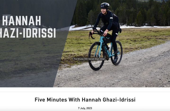 Das Beitragsfoto von DotWatcher zu "Five Minutes With Hannah Ghazi-Idrissi"